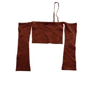 Sincerely Ria Lala Top in Rust